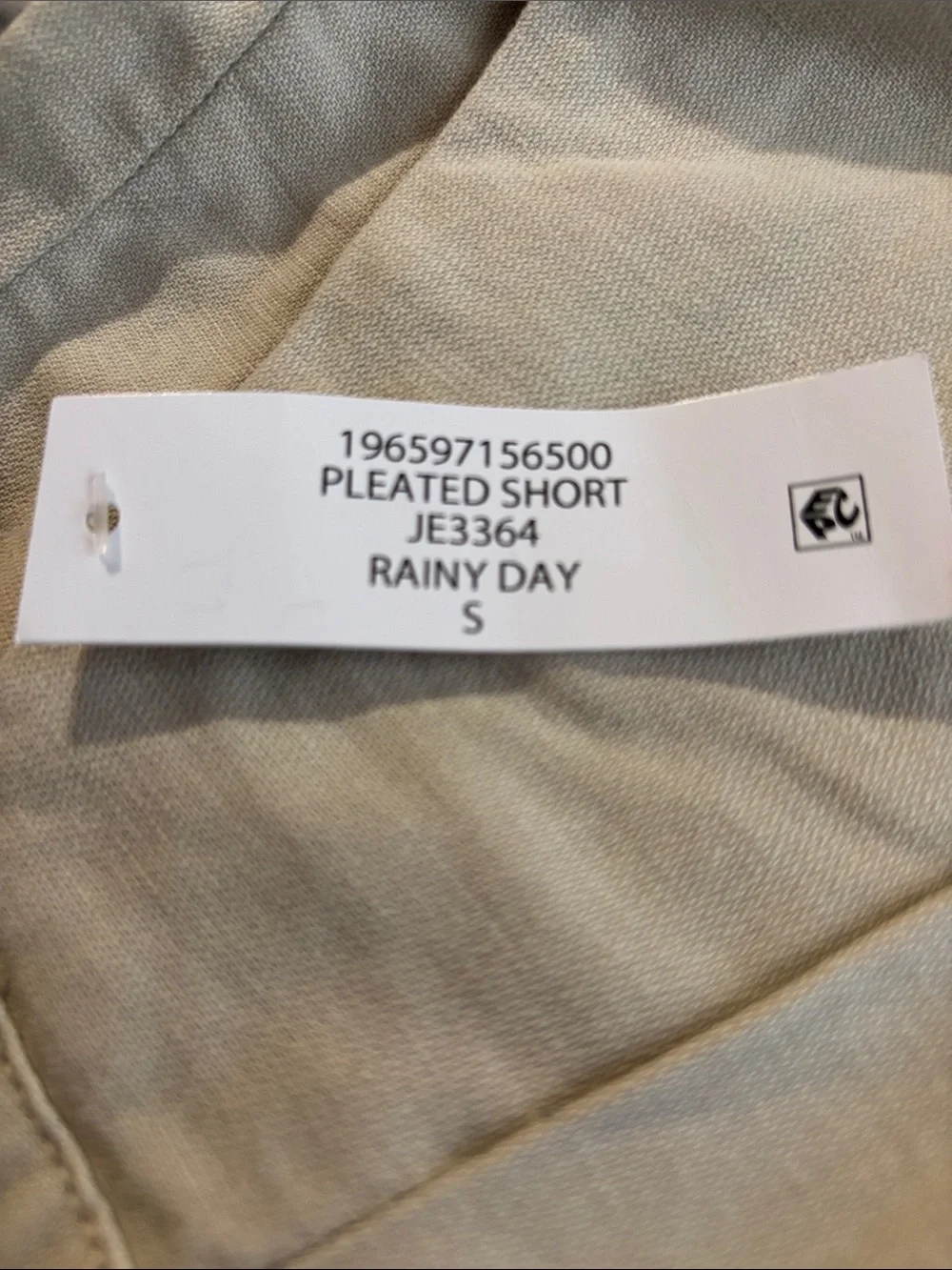 Joie Khaki High-Waist Pleated Women's Shorts‎